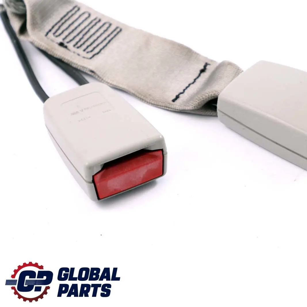 Mercedes W220 Centro trasero cinturón seguridad pestillo doble hebilla gris - SKU A2208601969-1 - Número de pieza A2208601969