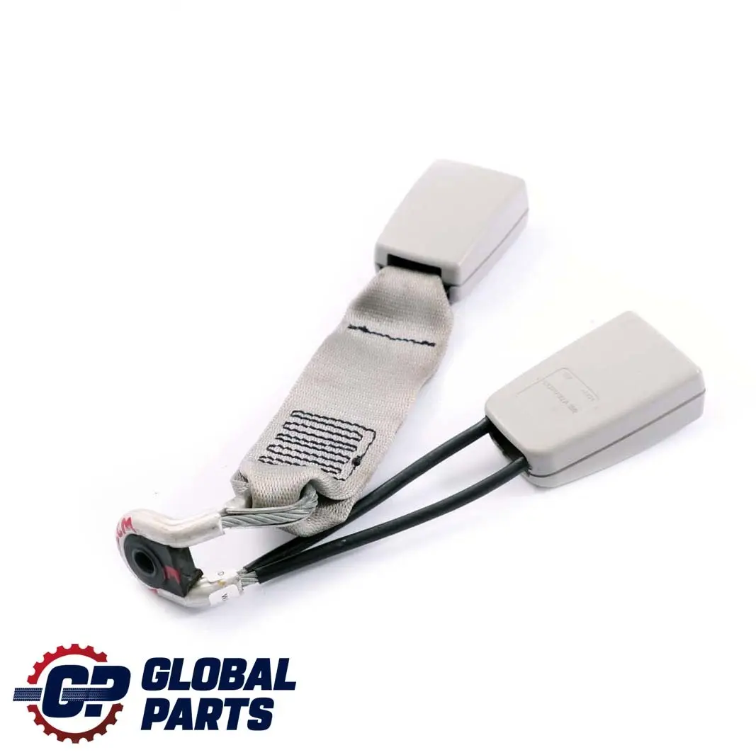 Mercedes-Benz S W220 1 Rear Centre Seat Belt Latch Twin Buckle Grey  - SKU A2208601969-1 - Part number A2208601969