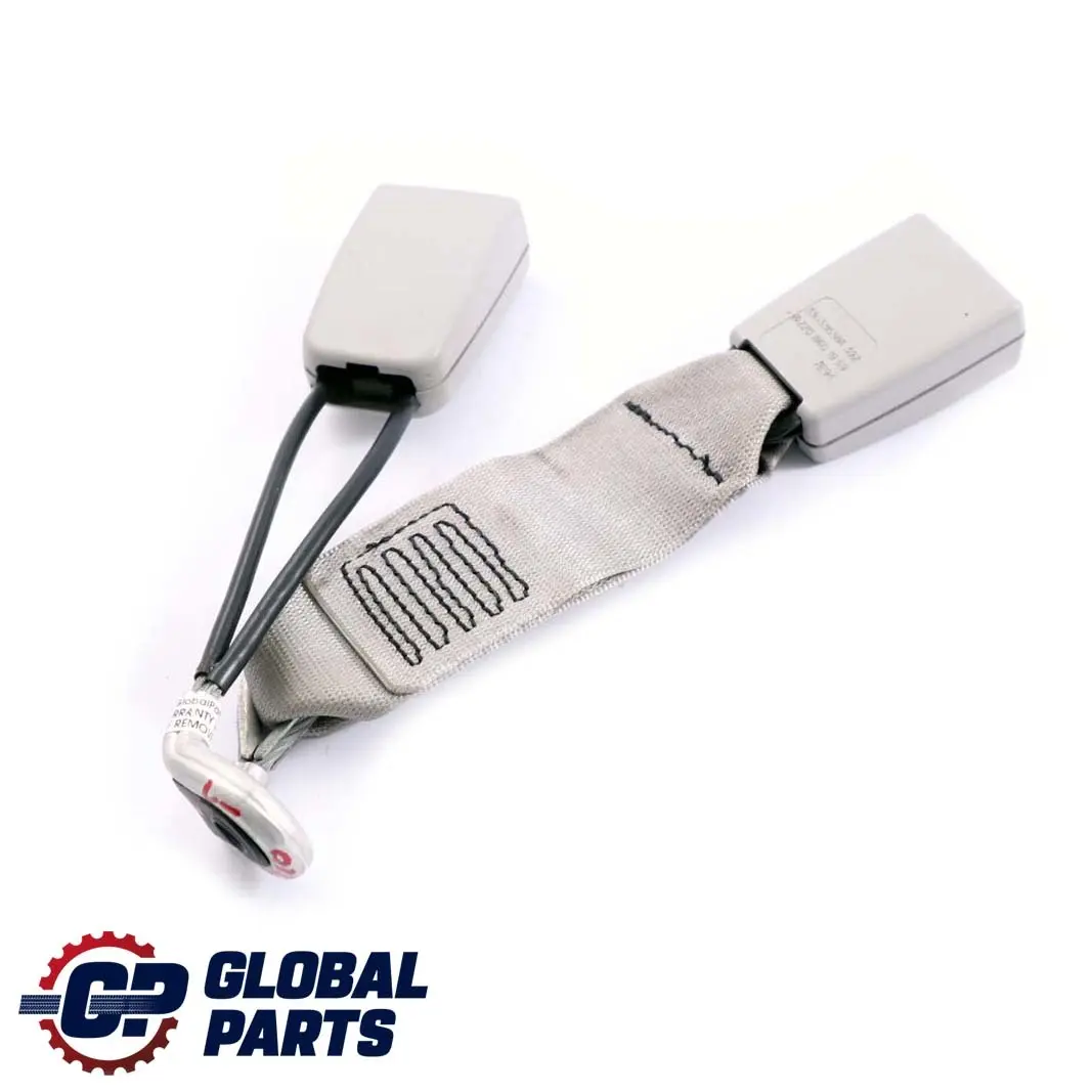 Mercedes-Benz S W220 1 Rear Centre Seat Belt Latch Twin Buckle Grey  - SKU A2208601969-1 - Part number A2208601969