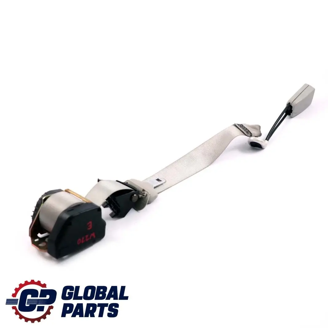 Mercedes W220 Fibbia Cintura Centrale Posteriore Grigia - SKU A2208606785-1 - Numero di parte A2208606785