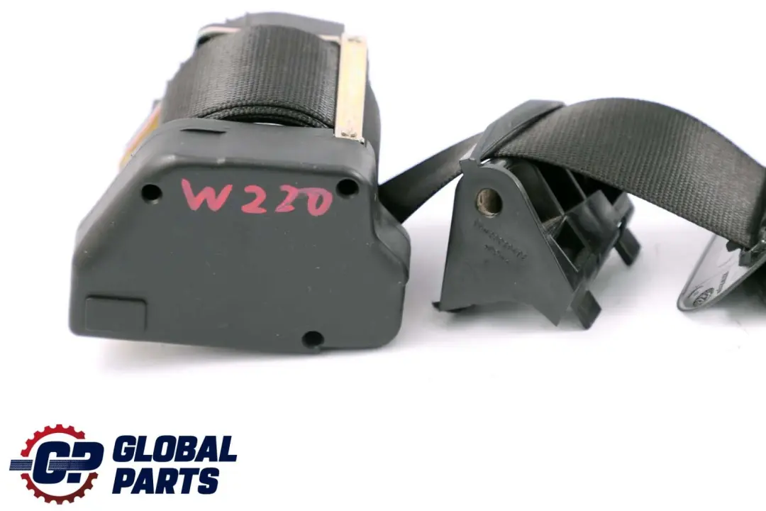 Mercedes W220 Rear Centre Middle Seat Belt Buckle Black - SKU A2208606785 - Part number A2208606785