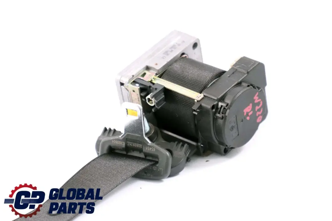 Mercedes-Benz S-Class W220 Rear Left N/S Seat Belt Black to with Part number A2208607785 Mercedes-Benz S-Class W220 Rear Left N/S Seat Belt Black - SKU A2208607785 - Part number A2208607785