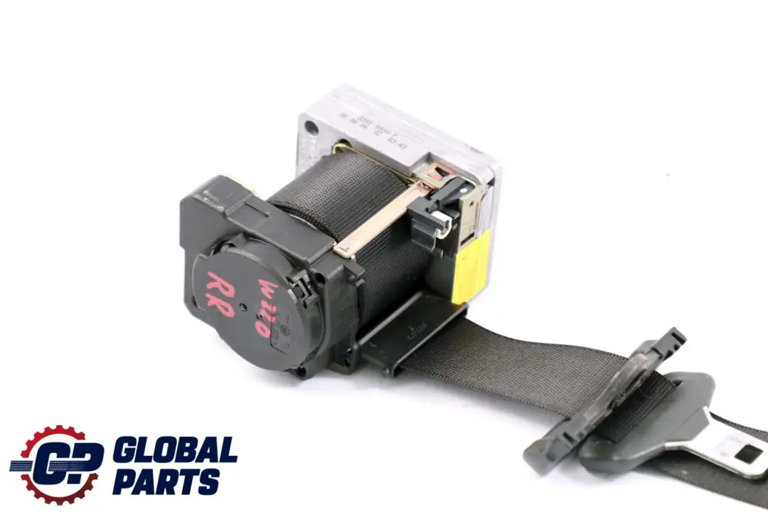 Mercedes-Benz S-Class W220 Rear Right O/S Seat Belt Black to with Part number A2208607885 Mercedes-Benz S-Class W220 Rear Right O/S Seat Belt Black - SKU A2208607885 - Part number A2208607885