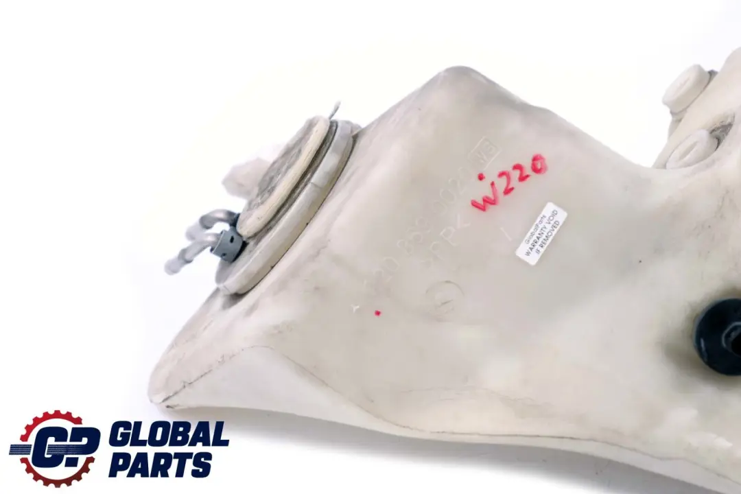 Windscreen Washer Bottle Tank Reservoir to Mercedes CL S C215 W220 with Part number A2208690020 Mercedes CL S C215 W220 Windscreen Washer Bottle Tank Reservoir - SKU A2208690020 - Part number A2208690020
