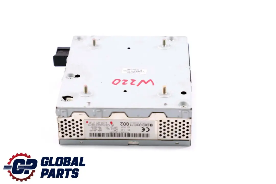 Mercedes-Benz S CL Class W220 C215 Radio Amplifier Audio Becker to with Part number A2208701789 Mercedes-Benz S CL Class W220 C215 Radio Amplifier Audio Becker - SKU A2208701789 - Part number A2208701789