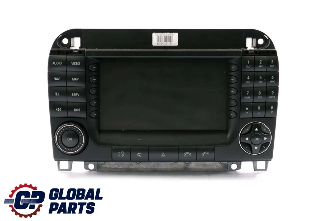 Mercedes-Benz CL S Class C215 W220 CD Player Radio Audio Navigation to with Part number A2208702189 Mercedes-Benz CL S Class C215 W220 CD Player Radio Audio Navigation - SKU A2208702189 - Part number A2208702189