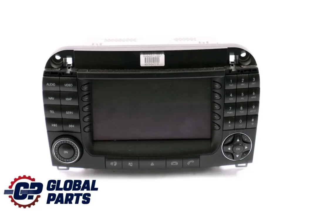 Mercedes-Benz CL S Class C215 W220 CD Player Radio Audio Navigation to with Part number A2208702189 Mercedes-Benz CL S Class C215 W220 CD Player Radio Audio Navigation - SKU A2208702189 - Part number A2208702189