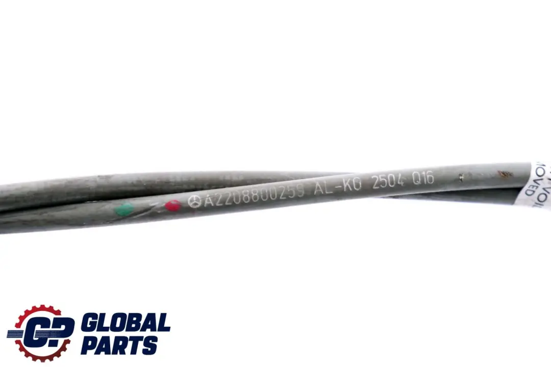 Mercedes-Benz S-Class W220 Engine Bonnet Hood Lock Release Cable to with Part number A2208800259 Mercedes-Benz S-Class W220 Engine Bonnet Hood Lock Release Cable - SKU A2208800259 - Part number A2208800259