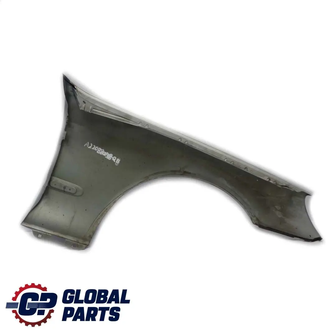 Mercedes-Benz S W220 Front Left N/S Side Panel Wing Fender Chalcedonblau Blue to with Part number A2208800318 Mercedes-Benz S W220 Front Left N/S Side Panel Wing Fender Chalcedonblau Blue - SKU A2208800318-QB - Part number A2208800318