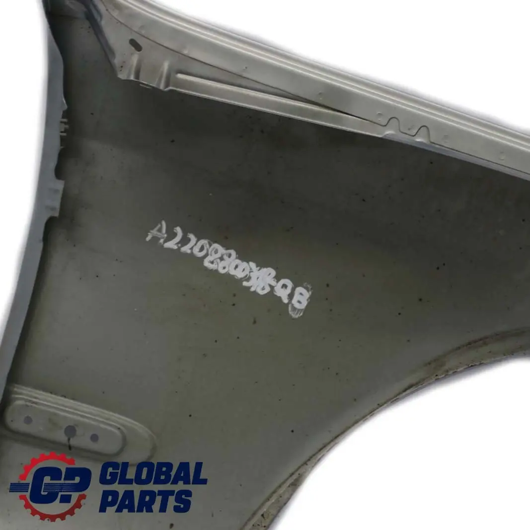 Mercedes-Benz S W220 Front Left N/S Side Panel Wing Fender Chalcedonblau Blue to with Part number A2208800318 Mercedes-Benz S W220 Front Left N/S Side Panel Wing Fender Chalcedonblau Blue - SKU A2208800318-QB - Part number A2208800318