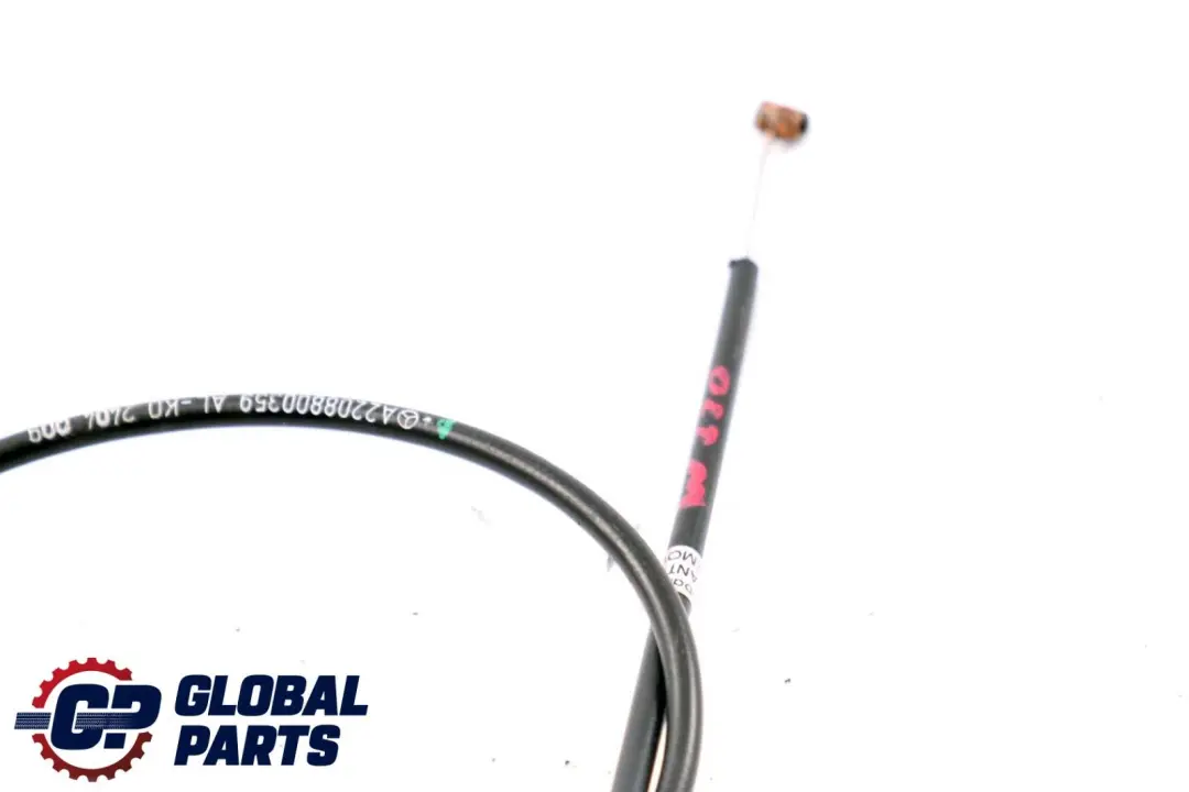 Mercedes-Benz CL S Class C215 W220 Bonnet Hood Lock Release Cable to with Part number A2208800359 Mercedes-Benz CL S Class C215 W220 Bonnet Hood Lock Release Cable - SKU A2208800359 - Part number A2208800359