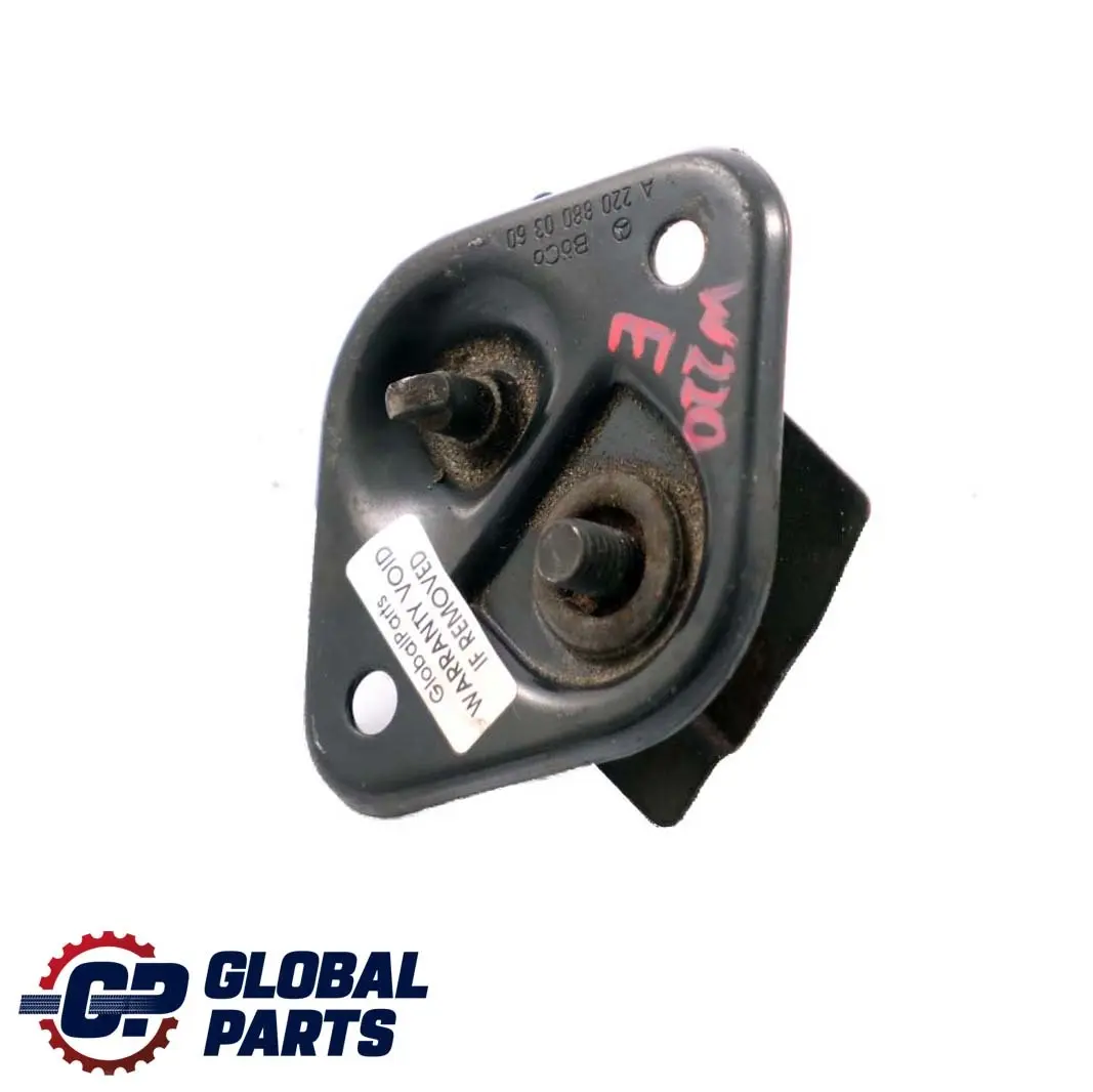 Bonnet Hood Lock Catch Hook Striker Pin to Mercedes W220 with Part number A2208800360 Mercedes W220 Bonnet Hood Lock Catch Hook Striker Pin - SKU A2208800360 - Part number A2208800360