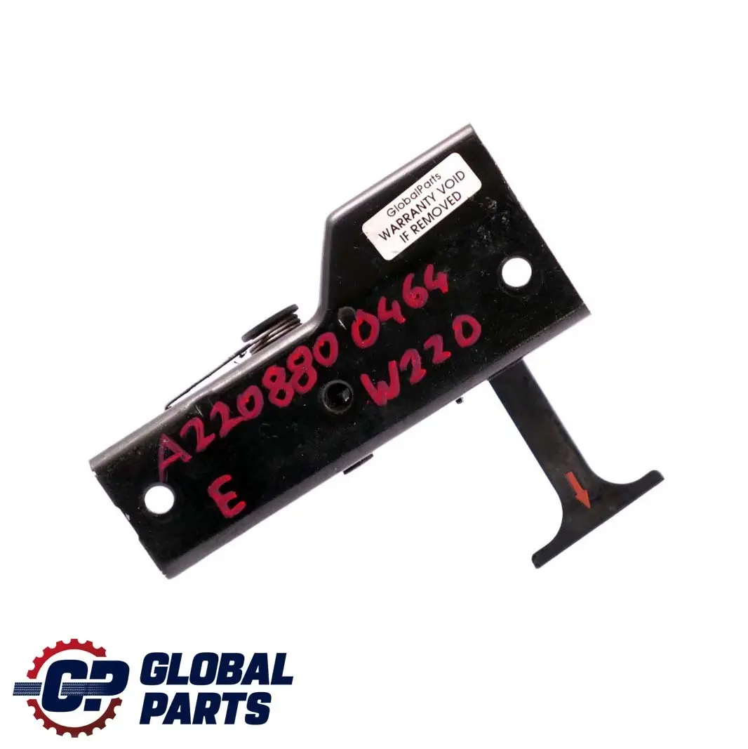 Zamek Maska Silnika do Mercedes S W220 o numerze A2208800464 Mercedes S W220 Zamek Maska Silnika - SKU A2208800464 - Numer Części A2208800464