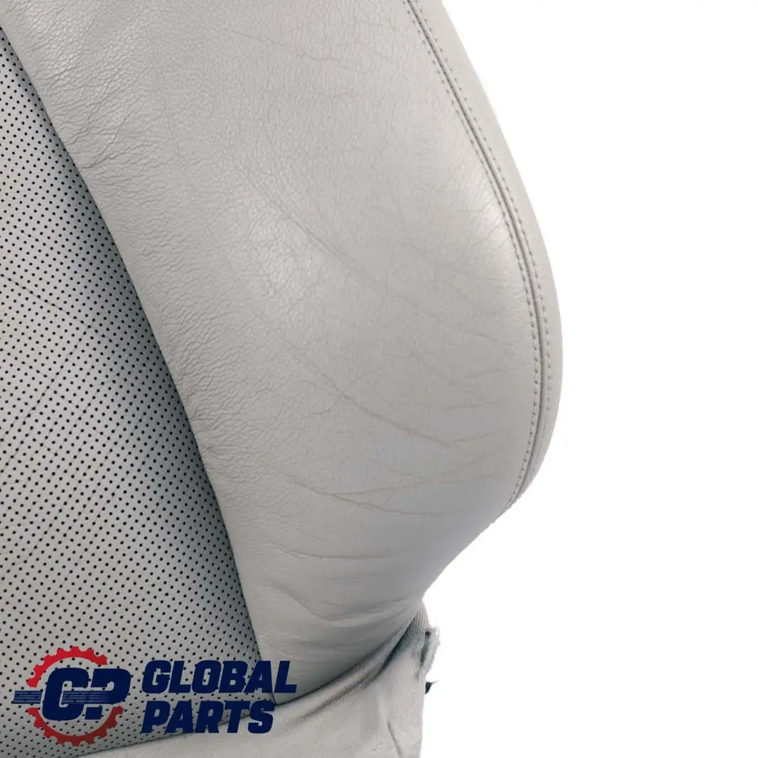 Mercedes-Benz S-Class W220 Front Seat Backrest Trim Cover Leather Grey to with Part number A2209100916 Mercedes-Benz S-Class W220 Front Seat Backrest Trim Cover Leather Grey - SKU A2209100916 - Part number A2209100916