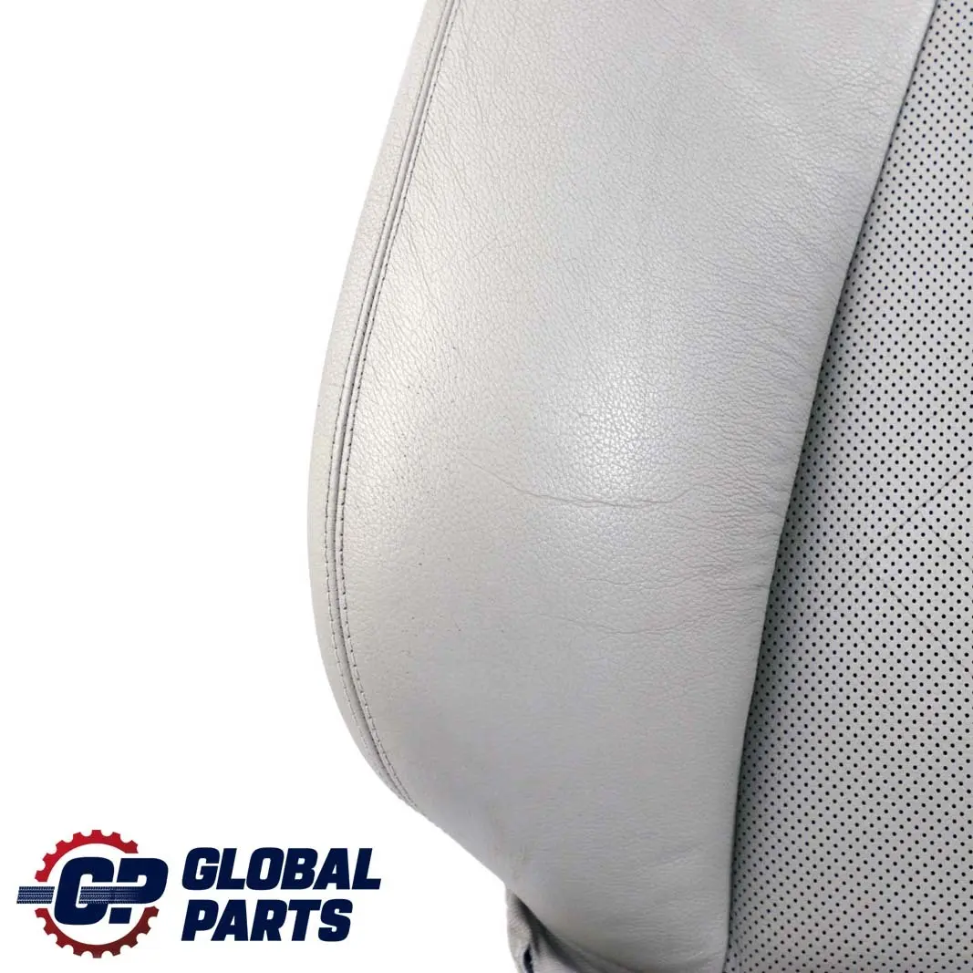 Mercedes-Benz S-Class W220 Front Seat Backrest Trim Cover Leather Grey to with Part number A2209100916 Mercedes-Benz S-Class W220 Front Seat Backrest Trim Cover Leather Grey - SKU A2209100916 - Part number A2209100916