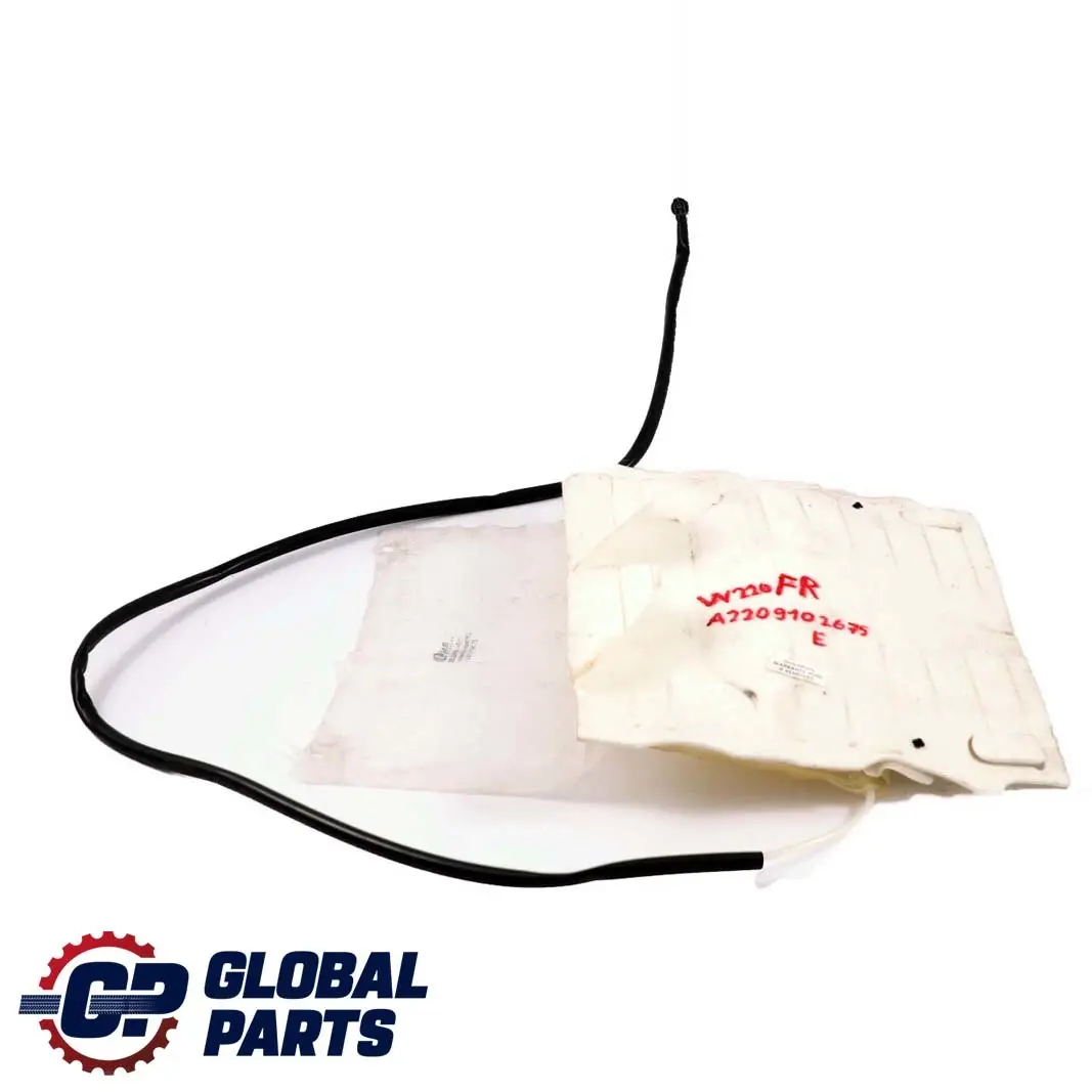 Cojin del asiento delantero derecho Soporte lumbar para Mercedes W220 con número de pieza A2209102675 Mercedes W220 Cojin del asiento delantero derecho Soporte lumbar - SKU A2209102675 - Número de pieza A2209102675