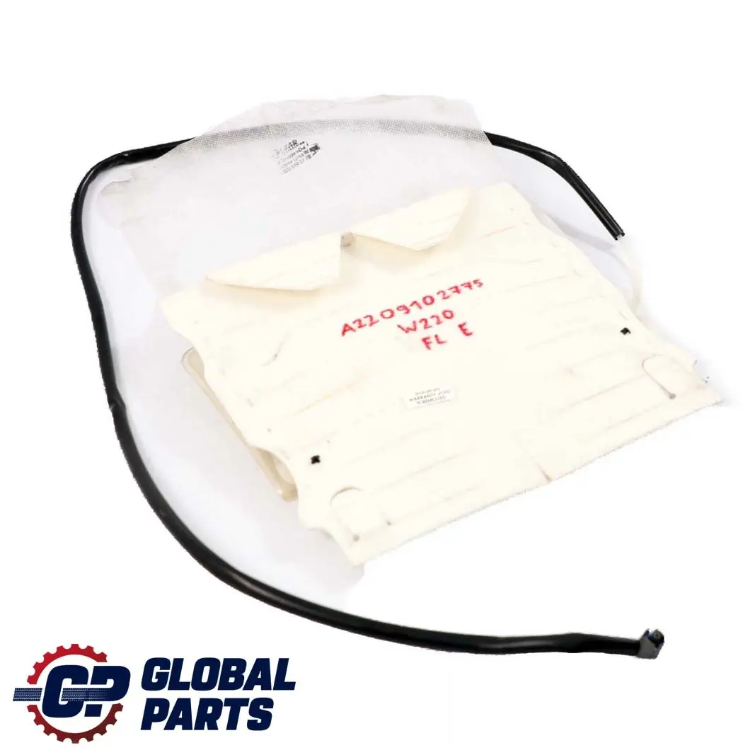 Mercedes-Benz S-Class W220 Front Left Seat Cushion Lumbar Support to with Part number A2209102775 Mercedes-Benz S-Class W220 Front Left Seat Cushion Lumbar Support - SKU A2209102775 - Part number A2209102775