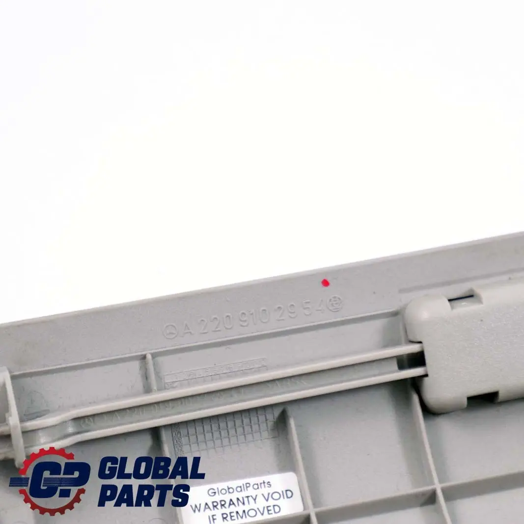 Mercedes-Benz S W220 Sitzablage Abdeckung Handschuhfach Links Rechts Grau für mit Teilenummer A2209102954 Mercedes-Benz S W220 Sitzablage Abdeckung Handschuhfach Links Rechts Grau - SKU A2209102954 - Teilenummer A2209102954