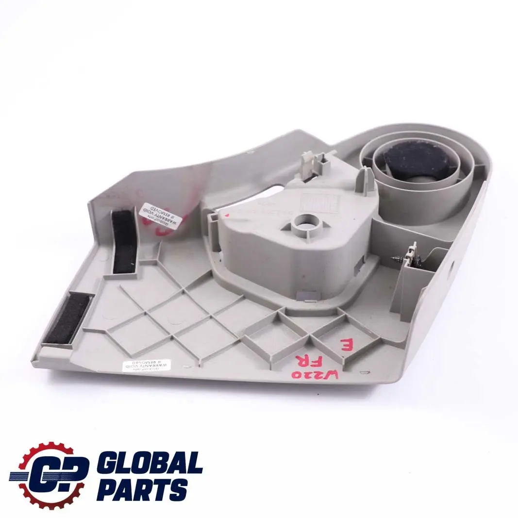 Mercedes-Benz S-Class W220 Front Right O/S Belt Trim Cover Grey to with Part number A2209103454 Mercedes-Benz S-Class W220 Front Right O/S Belt Trim Cover Grey - SKU A2209103454 - Part number A2209103454