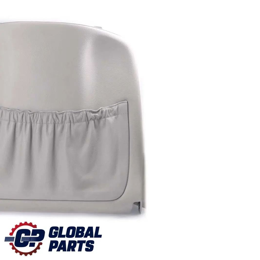 Mercedes W220 Asiento Delantero Respaldo Cubierta Panel Trasero Cuero Gris - SKU A2209107639 - Número de pieza A2209107639