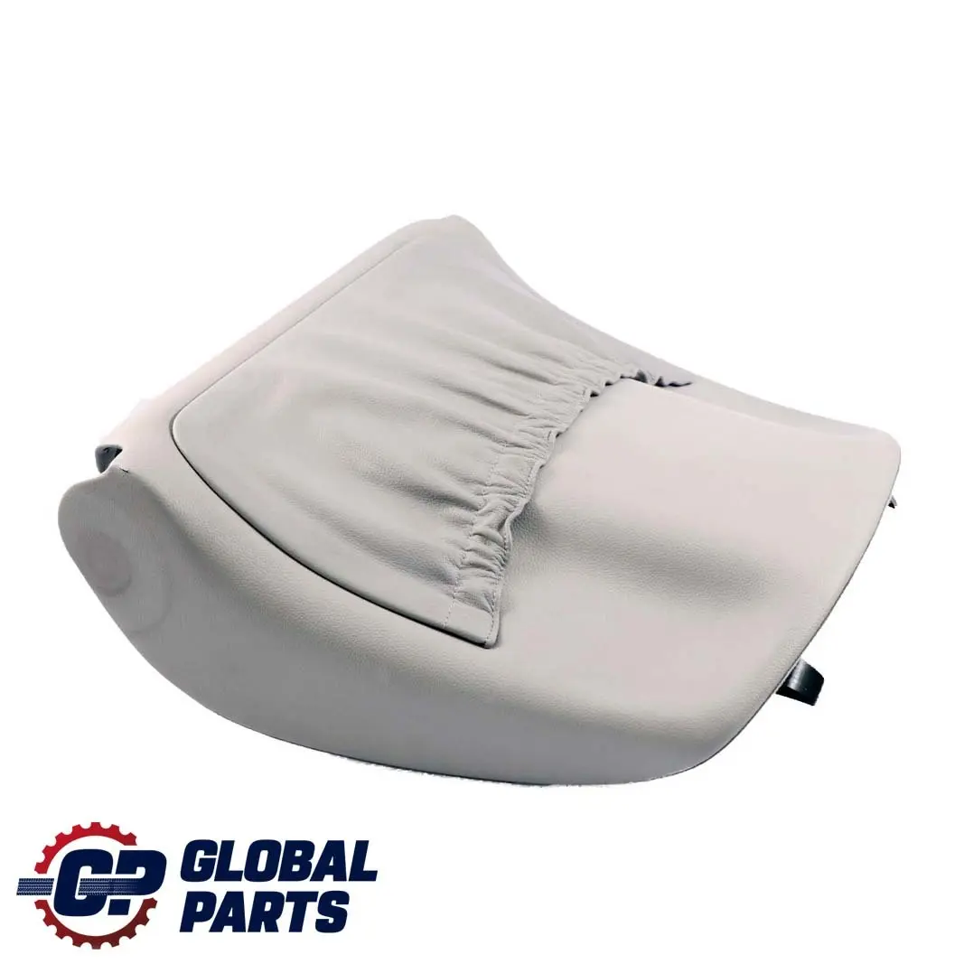 Mercedes W220 Front Seat Backrest Trim Cover Back Panel Leather Grey - SKU A2209107639 - Part number A2209107639