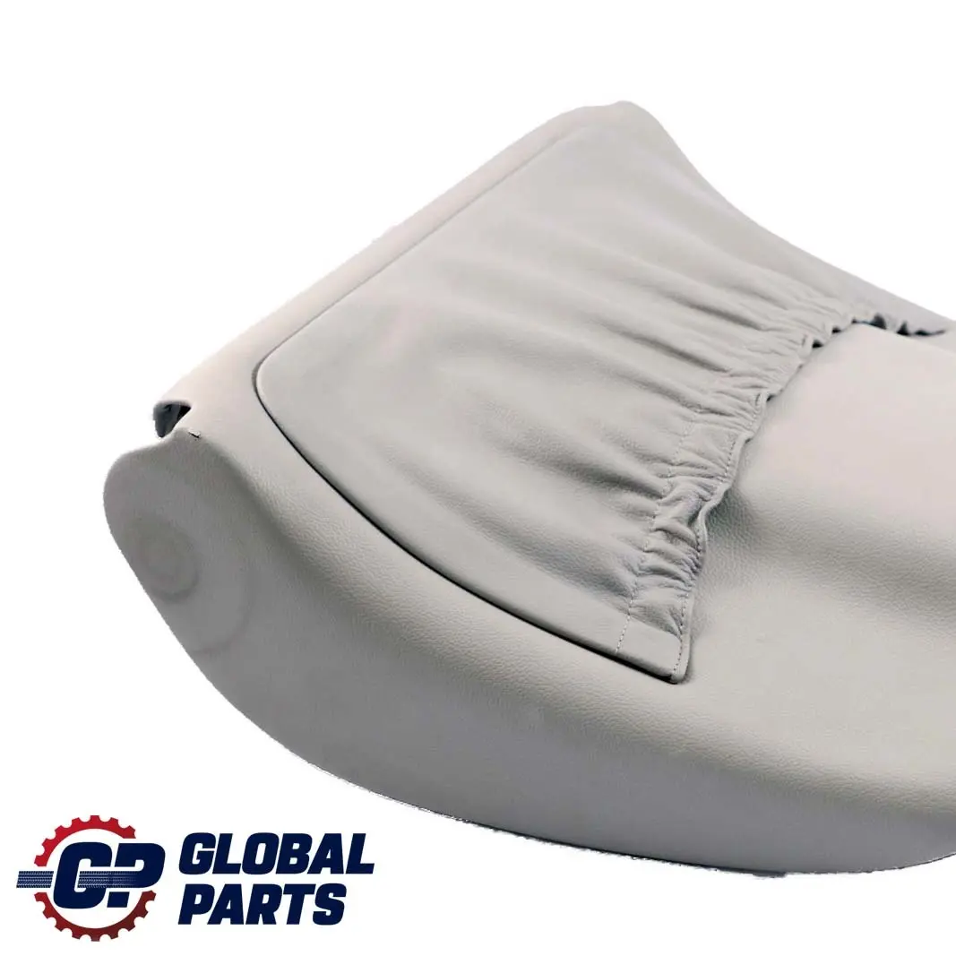 Mercedes W220 Asiento Delantero Respaldo Cubierta Panel Trasero Cuero Gris - SKU A2209107639 - Número de pieza A2209107639