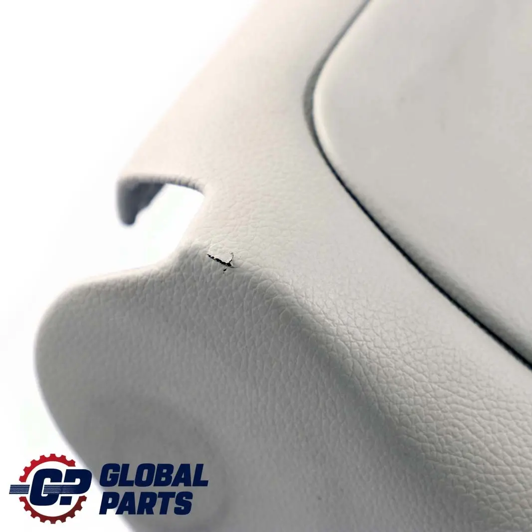 Mercedes W220 Front Seat Backrest Trim Cover Back Panel Leather Grey - SKU A2209107639 - Part number A2209107639