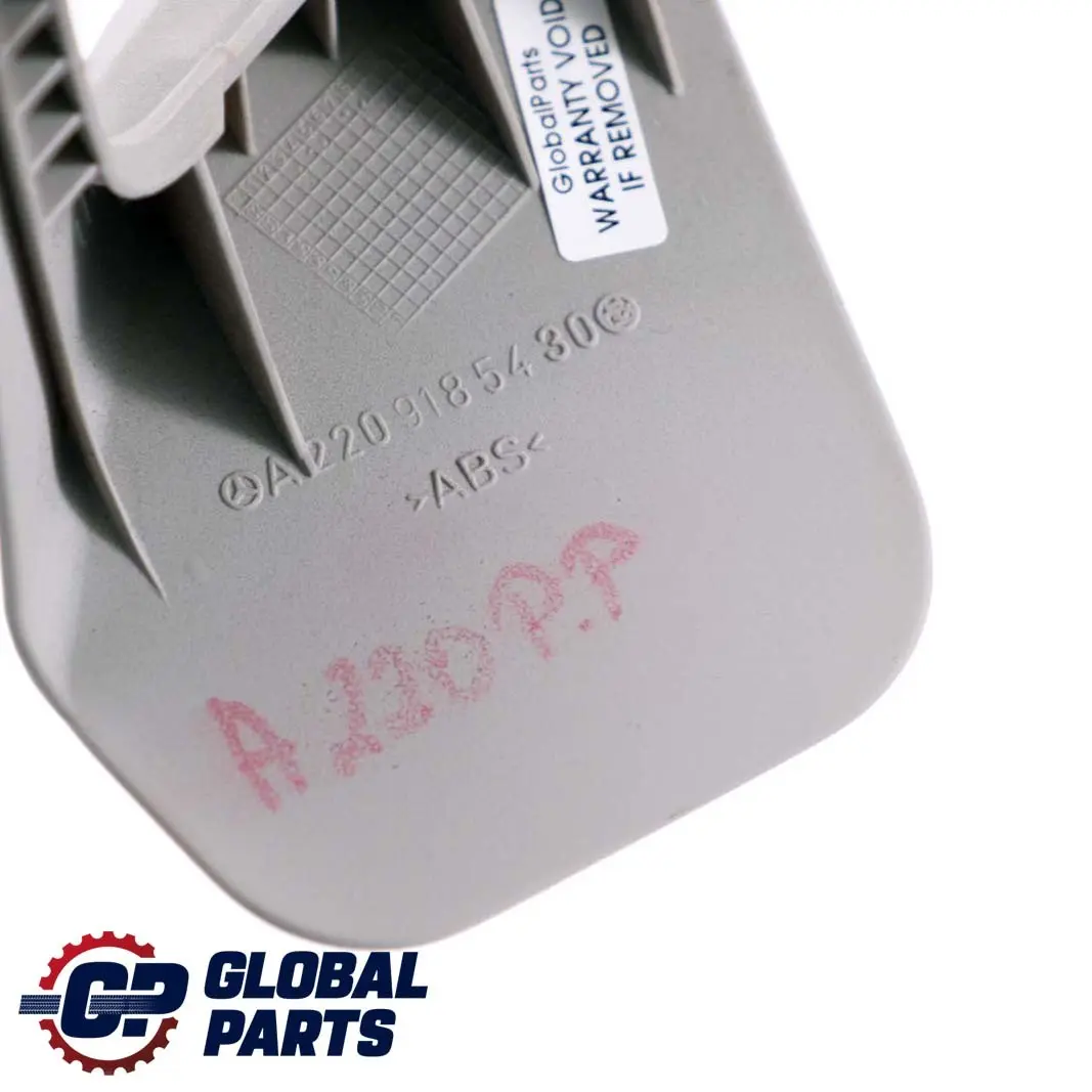 Mercedes-Benz S W220 Front Right Seat Cover Trim Outside Left Grey to with Part number A2209185430 Mercedes-Benz S W220 Front Right Seat Cover Trim Outside Left Grey - SKU A2209185430 - Part number A2209185430