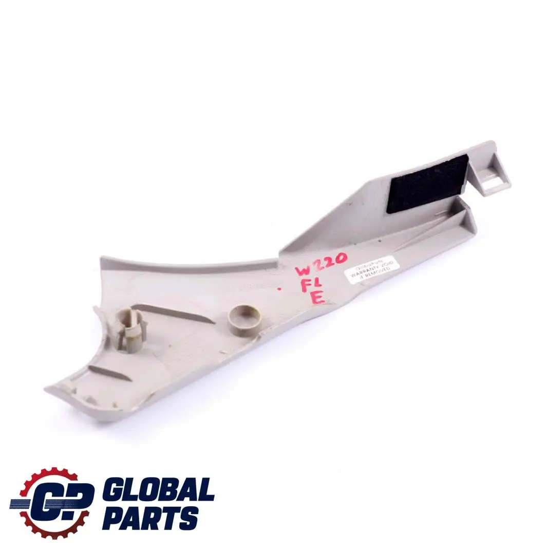 Mercedes-Benz S W220 Cover Backrest Fitting Inside Left N/S Grey - SKU A2209186930 - Part number A2209186930