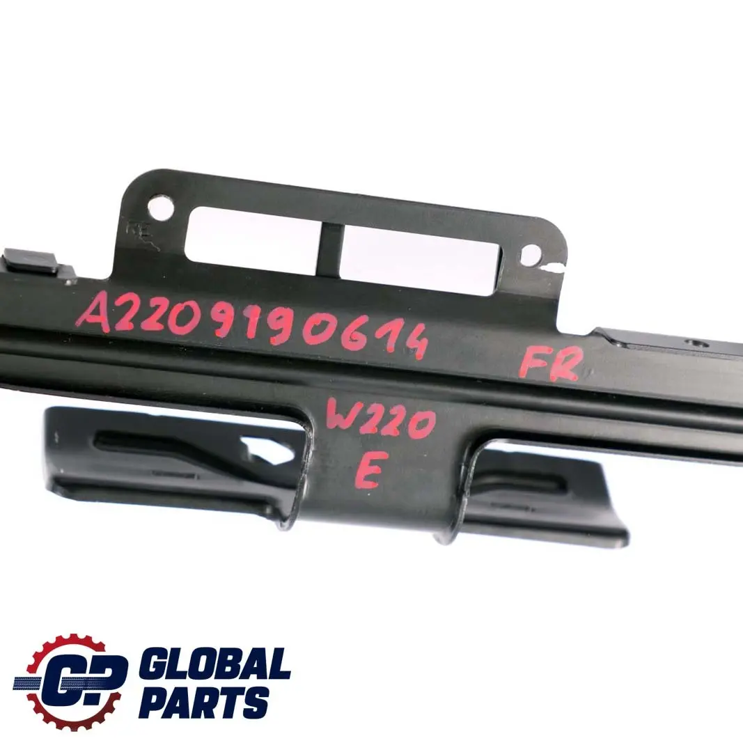 Mercedes-Benz S-Class W220 Mount Bracket Seat Front Right O/S to with Part number A2209190614 Mercedes-Benz S-Class W220 Mount Bracket Seat Front Right O/S - SKU A2209190614 - Part number A2209190614