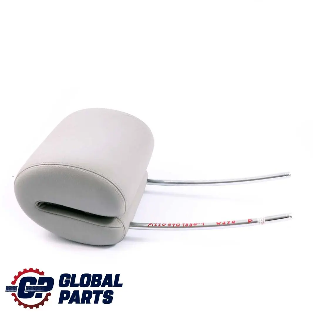 Mercedes-Benz S-Klasse W220 1 Vordersitz Kopfstütze Leder Alpaca Grau für mit Teilenummer A2209701550 Mercedes-Benz S-Klasse W220 1 Vordersitz Kopfstütze Leder Alpaca Grau - SKU A2209701550-1 - Teilenummer A2209701550