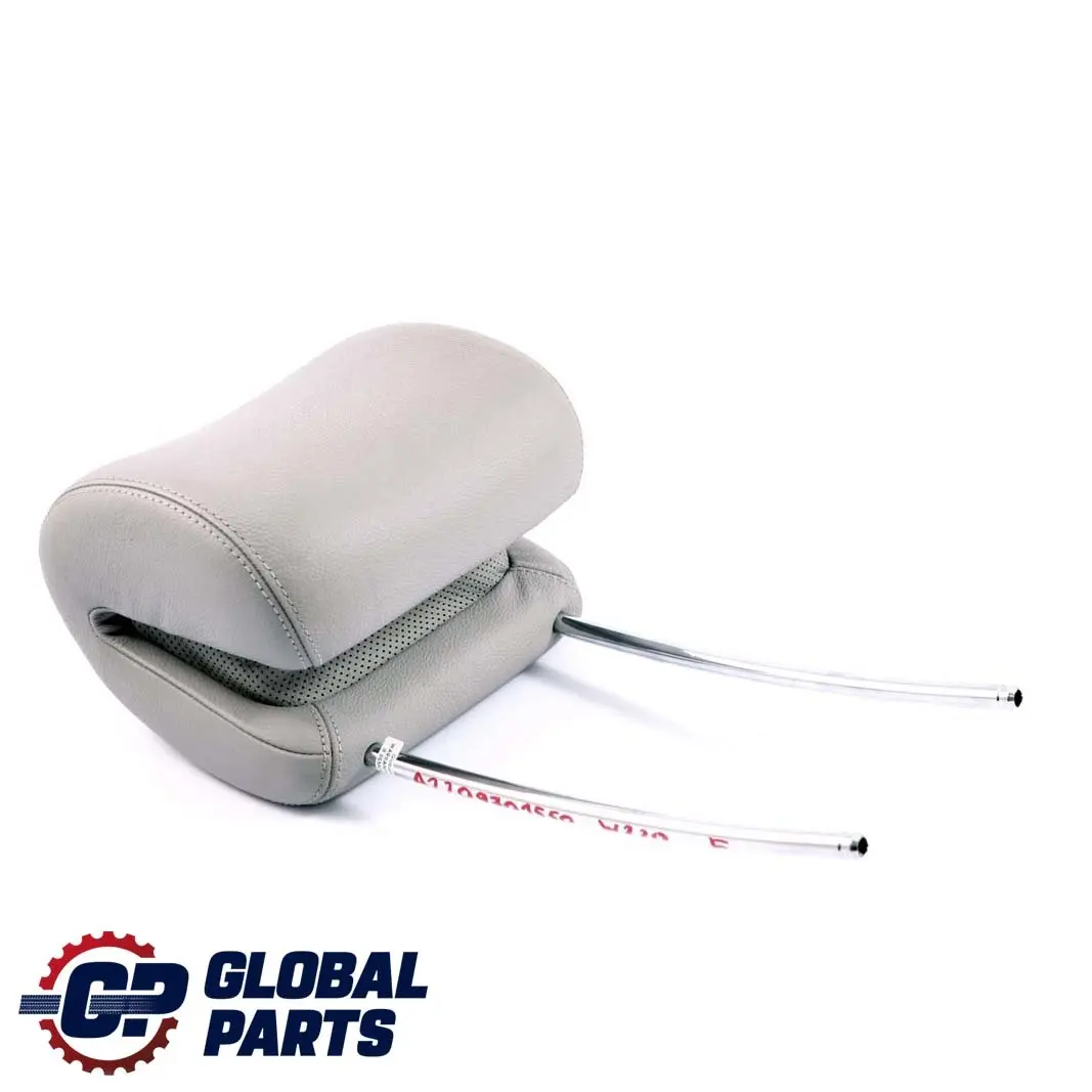 Mercedes-Benz S-Class W220 Front Left Right Seat N/O/S Leather Grey Headrest to with Part number A2209701550 Mercedes-Benz S-Class W220 Front Left Right Seat N/O/S Leather Grey Headrest - SKU A2209701550 - Part number A2209701550