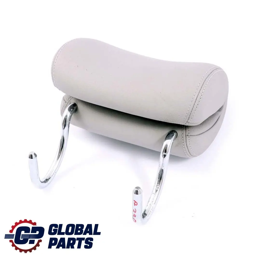 Mercedes Classe S W220 Poggiatesta sedile posteriore in pelle Alpaca Grigio - SKU A2209701750-1 - Numero di parte A2209701750