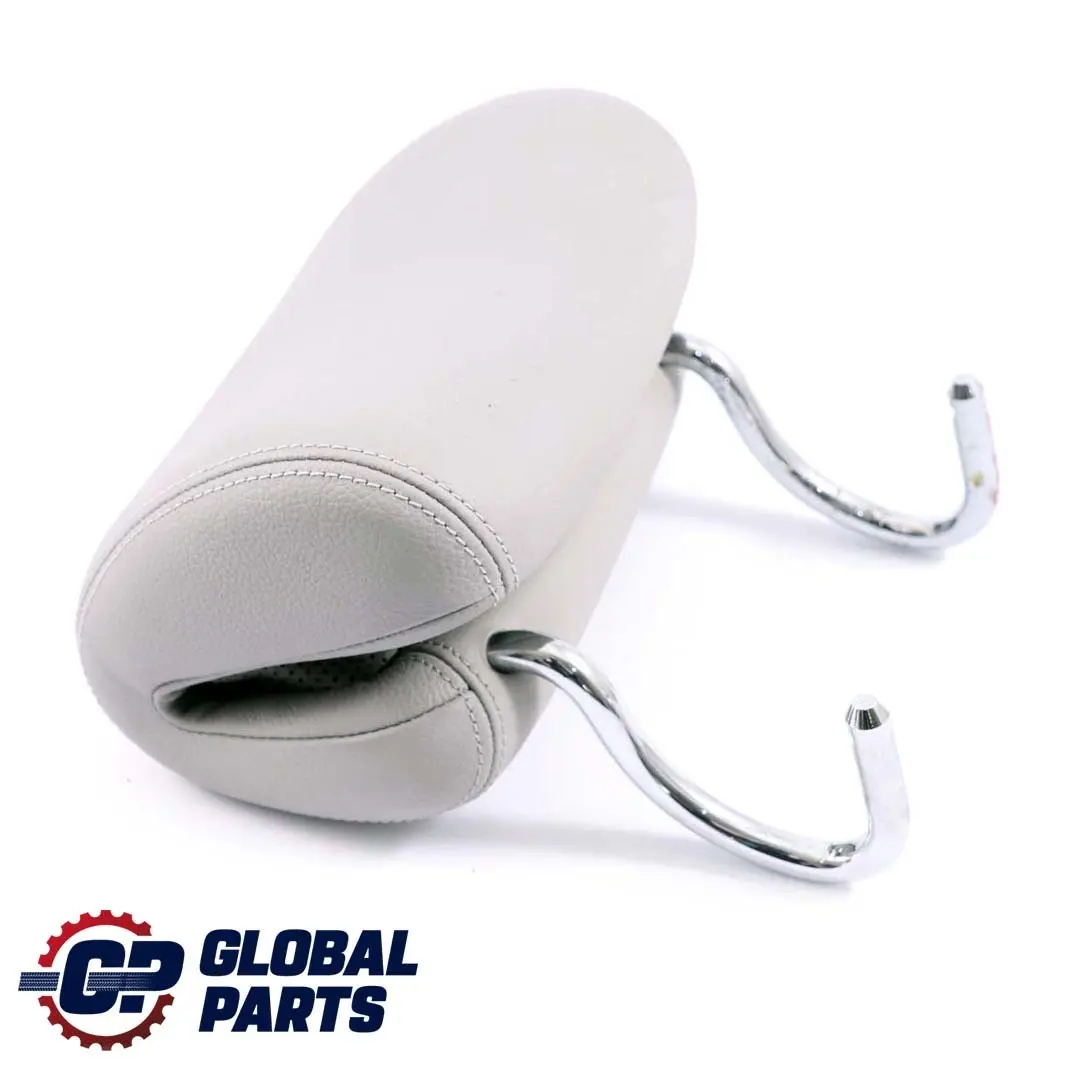 Mercedes Classe S W220 Poggiatesta sedile posteriore in pelle Alpaca Grigio - SKU A2209701750-1 - Numero di parte A2209701750