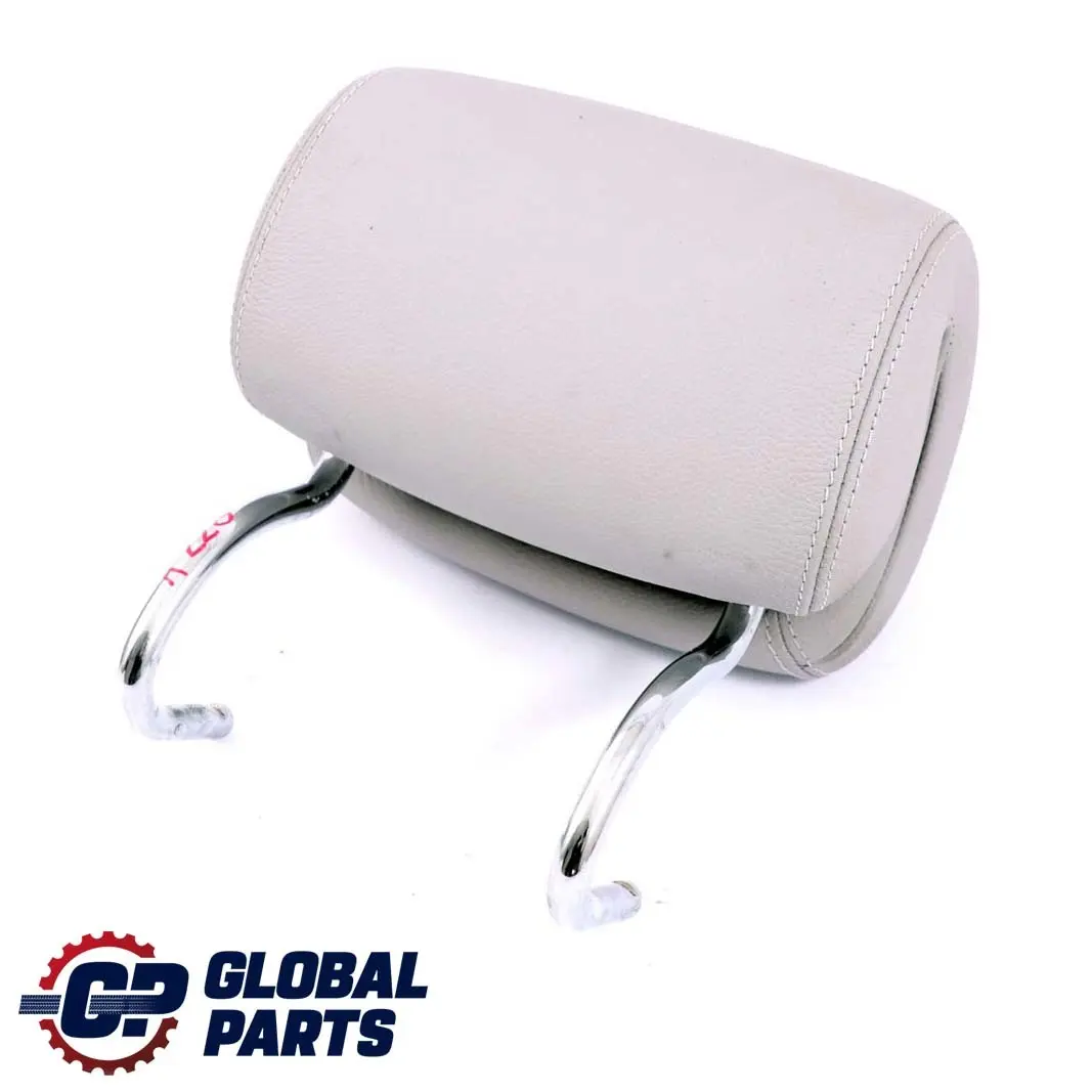 Mercedes-Benz S-Class W220 2 Rear Seat Headrest Leather Alpaca Grey  - SKU A2209701750-2 - Part number A2209701750