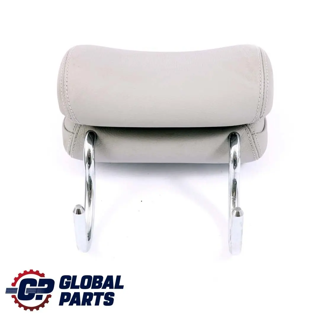 Mercedes Clase W220 2 Reposacabezas del asiento trasero De cuero Alpaca Gris - SKU A2209701750-2 - Número de pieza A2209701750