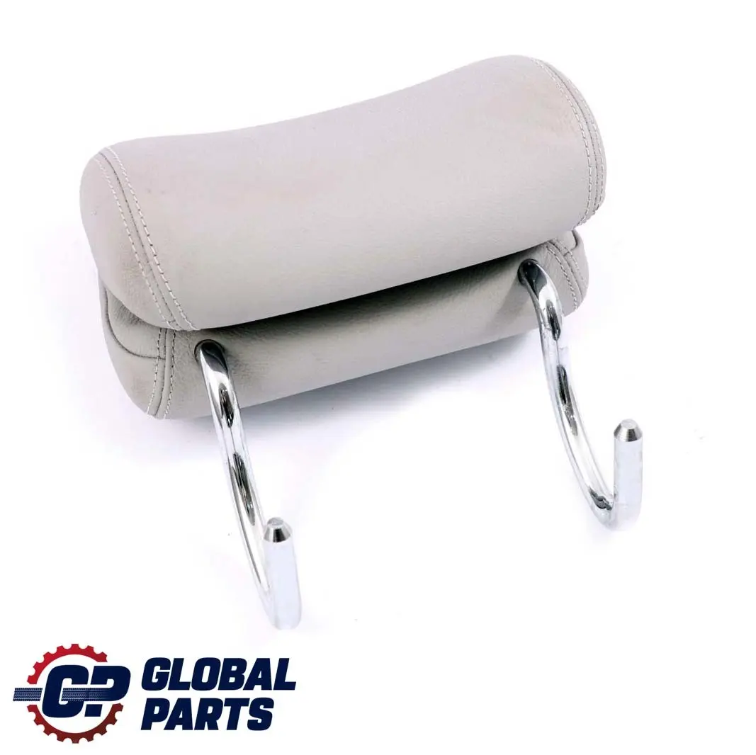 Mercedes-Benz S-Class W220 2 Rear Seat Headrest Leather Alpaca Grey  - SKU A2209701750-2 - Part number A2209701750