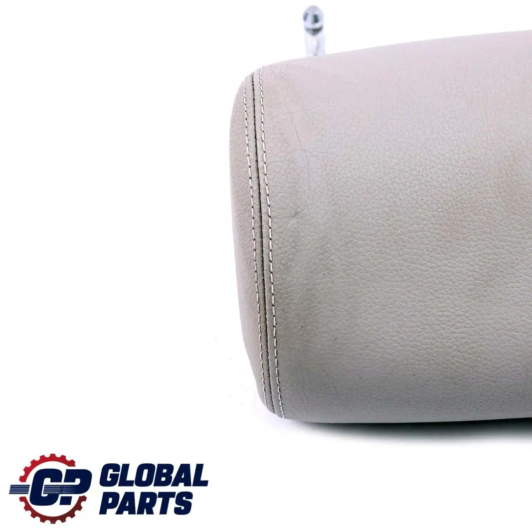 Mercedes Clase W220 2 Reposacabezas del asiento trasero De cuero Alpaca Gris - SKU A2209701750-2 - Número de pieza A2209701750