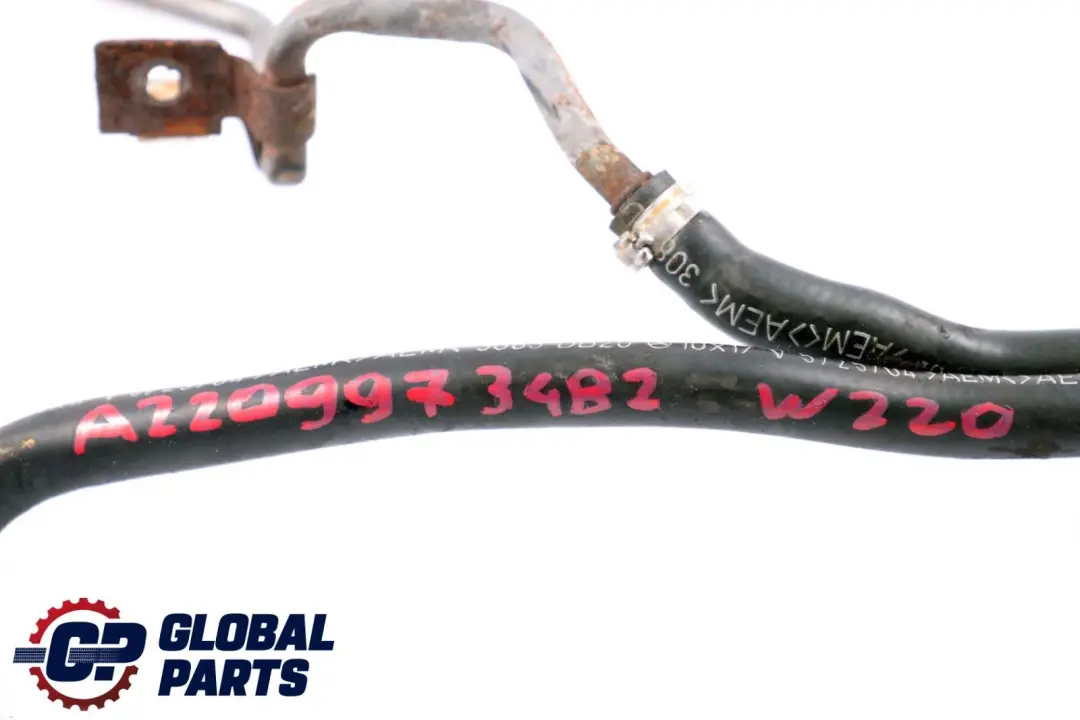 Mercedes Benz S W220 320 CDI Diesel Radiator Steering Pump Hose - SKU A2209973482 - Part number A2209973482