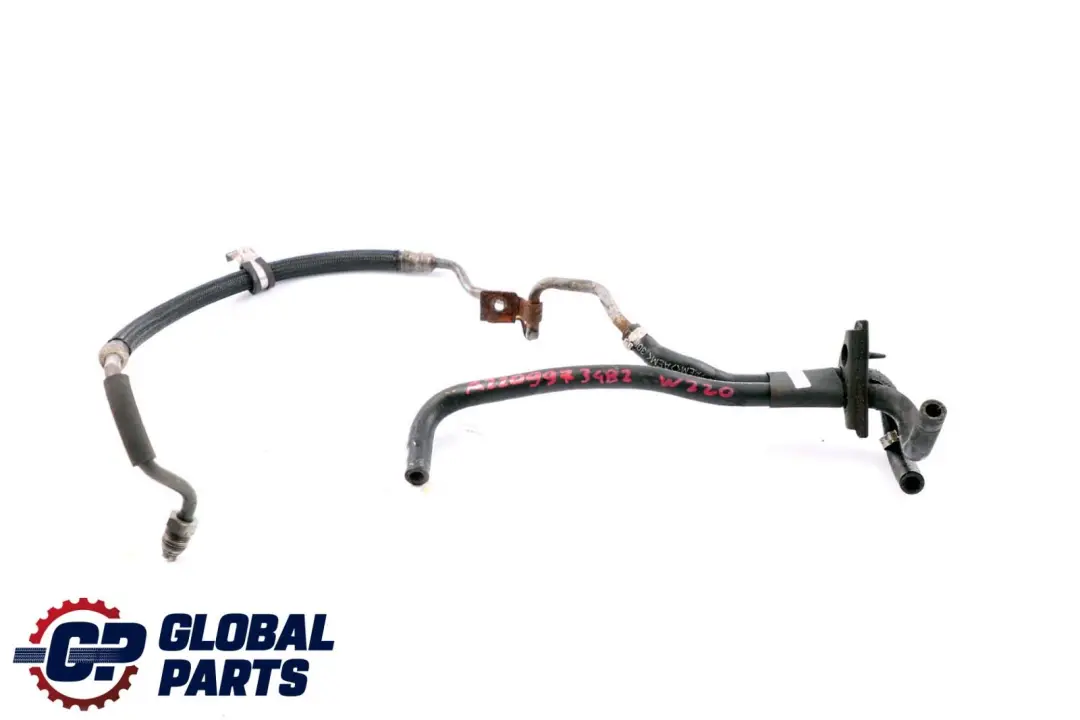 Benz S W220 320 CDI Diesel Radiator Steering Pump Hose to Mercedes with Part number A2209973482 Mercedes Benz S W220 320 CDI Diesel Radiator Steering Pump Hose - SKU A2209973482 - Part number A2209973482