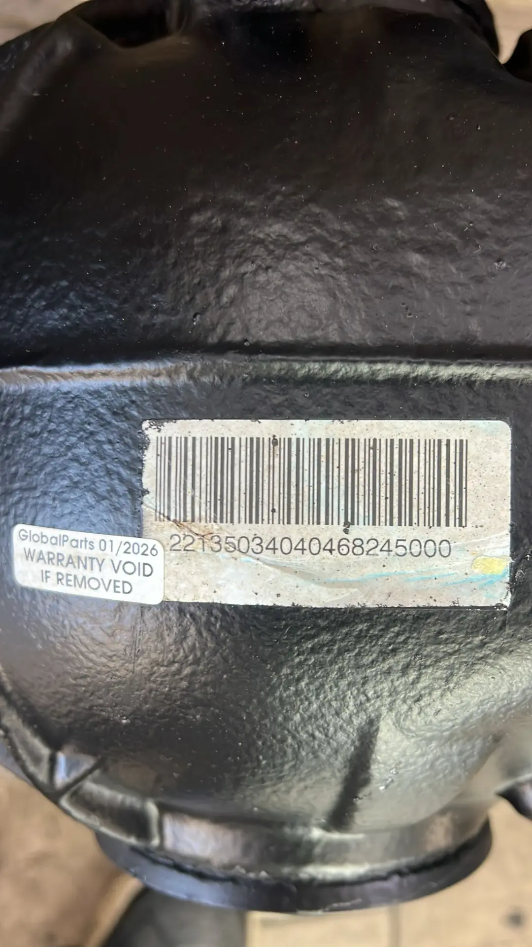 Mercedes W221 M272 Diferencial Trasero Relación Ejes 3,07 A2213503914 GARANTÍA - SKU A2213502114 - Número de pieza A2213502114