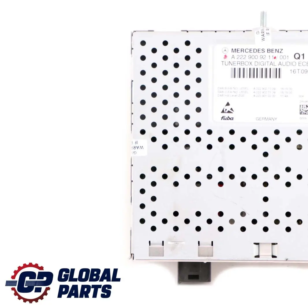 W207 A207 W212 Unité Contrôle Radio Satellite Numérique pour Mercedes à propos du numéro de pièce A2229009211 Mercedes W207 A207 W212 Unité Contrôle Radio Satellite Numérique - SKU A2229009211 - Numéro de pièce A2229009211