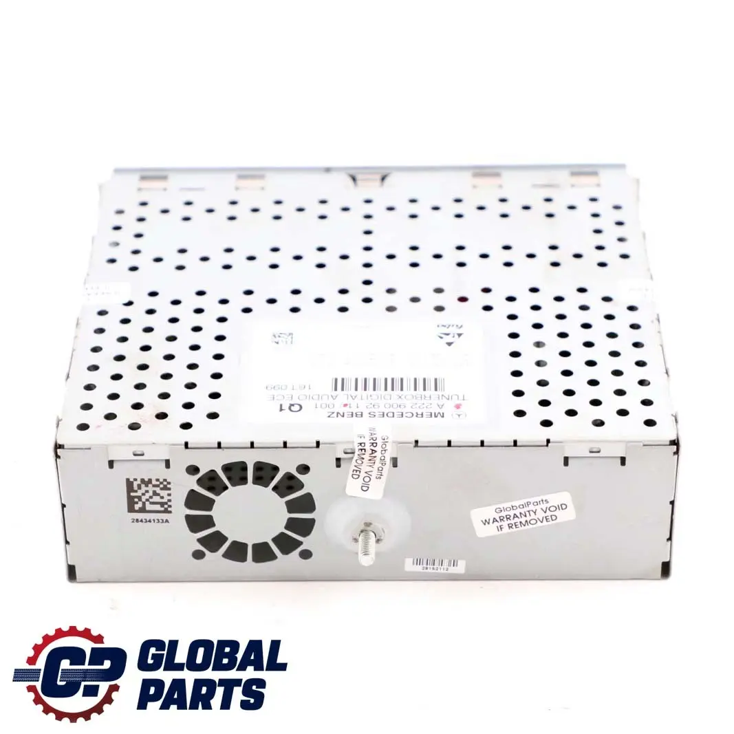 Mercedes W207 A207 W212 Digital Satellite Radio Control Unit - SKU A2229009211 - Part number A2229009211