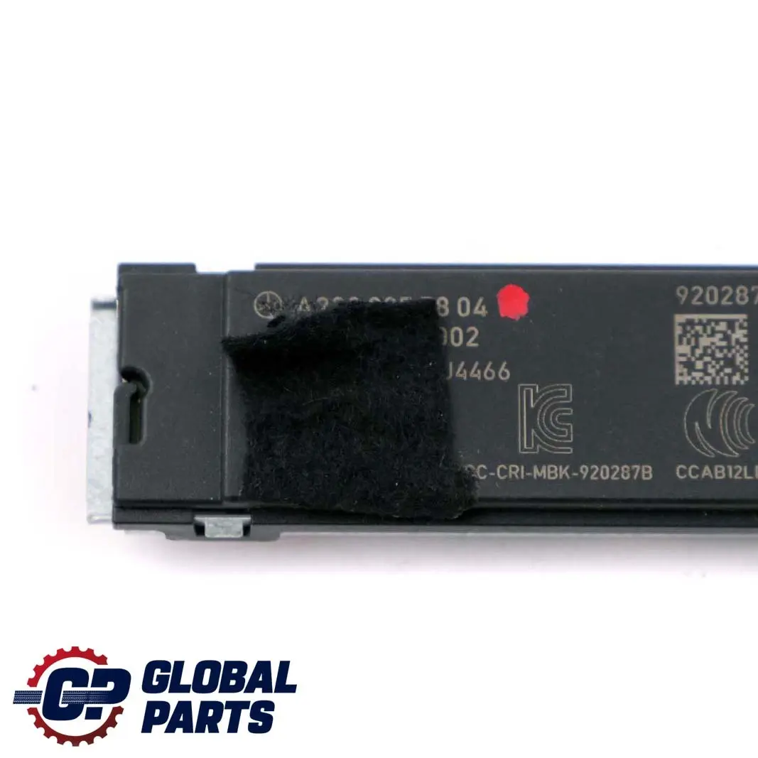 Antena Amplificador para Mercedes CLA C117 W176 W205 con número de pieza A2229055804 Mercedes CLA C117 W176 W205 Antena Amplificador - SKU A2229055804 - Número de pieza A2229055804