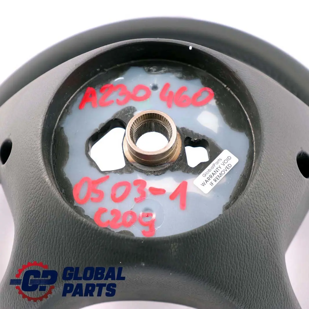 Mercedes CLK C209 W209 NEW Black Leather Steering Wheel - SKU A2304600503-1 - Part number A2304600503