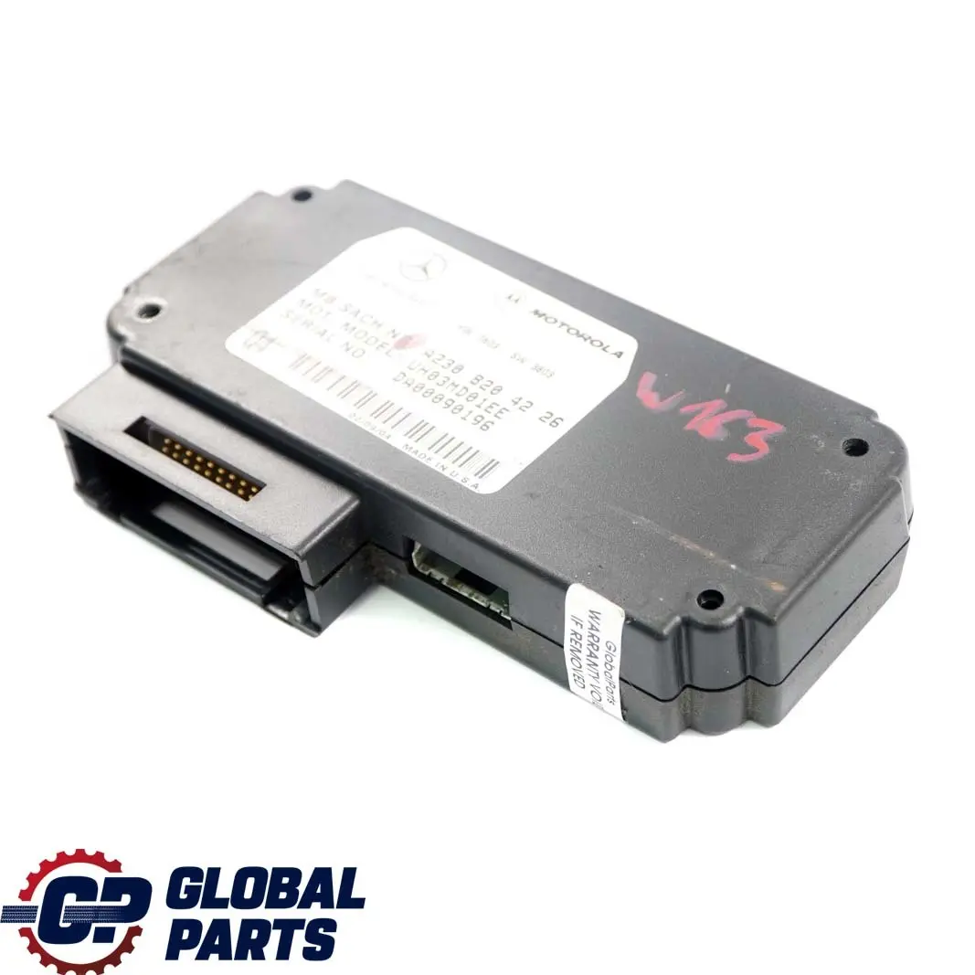  Mercedes-Benz Classe M W163 W203 Motorola Telefono Centralina - SKU A2308204226 - Numero di parte A2308204226