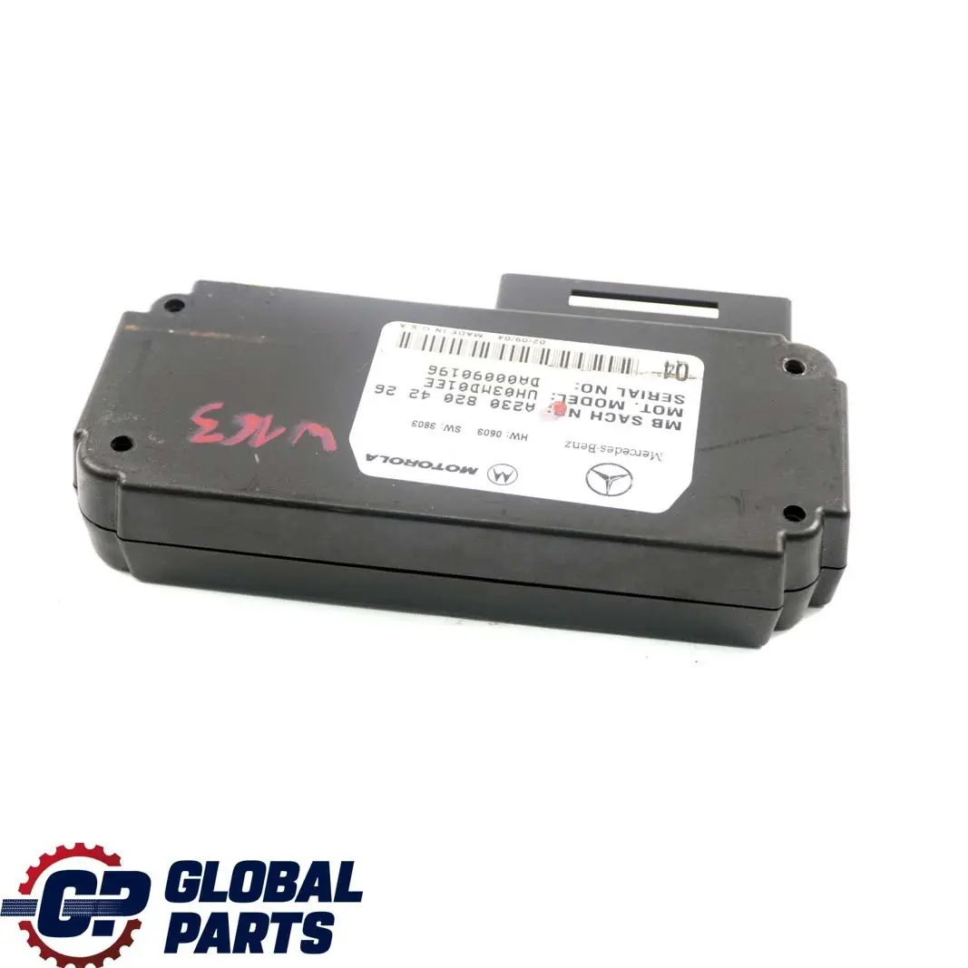 Clase C M W163 W203 Motorola Modulo De Control De Tel?fono para Mercedes con número de pieza A2308204226 Mercedes Clase C M W163 W203 Motorola Modulo De Control De Tel?fono - SKU A2308204226 - Número de pieza A2308204226