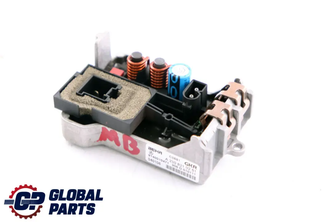 Ventilador Motor Mercedes W163 W203 W211 Expansión Calentador para con número de pieza A2308210251 Ventilador Motor Mercedes W163 W203 W211 Expansión Calentador - SKU A2308210251 - Número de pieza A2308210251