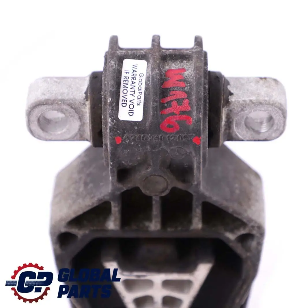 Mercedes W176 W246 Engine Support Rear Mount Holder Bracket - SKU A2462401209 - Part number A2462401209