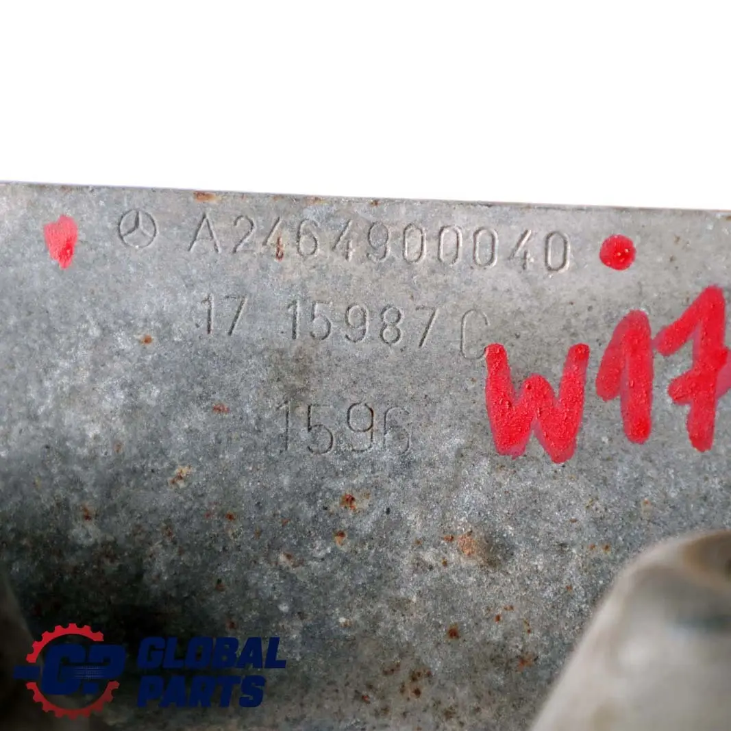 Mercedes W176 W246 Tubo Escape Delantero Soporte Del Silenciador - SKU A2464900040 - Número de pieza A2464900040